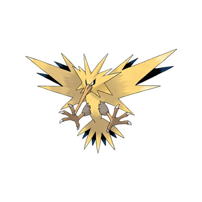 Pokémon Zapdos Pokémon Zapdos